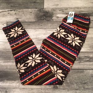 Leggings, S/M (Size 4-12), Christmas Tights, Christmas Leggings